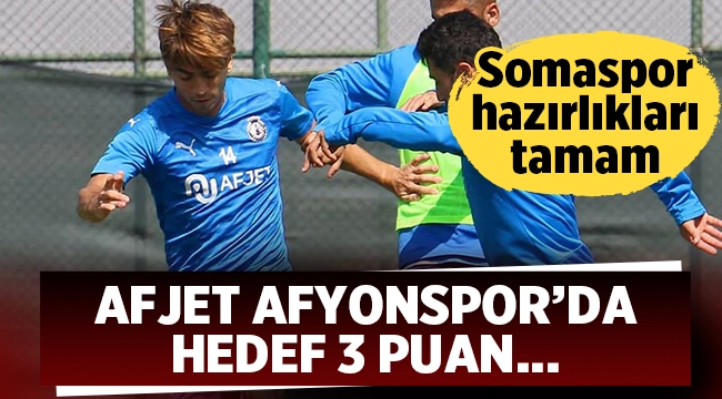 Afjet Afyonspor'da hedef 3 puan