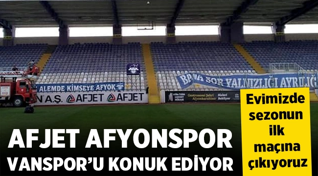 Afjet Afyonspor – Vanspor maçı hangi kanalda, saat kaçta?