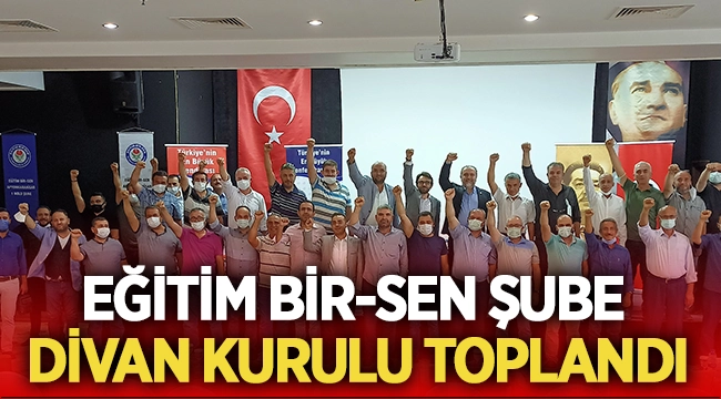 Afyon Eğitim Bir-Sen Şube Divan Kurulu Toplandı