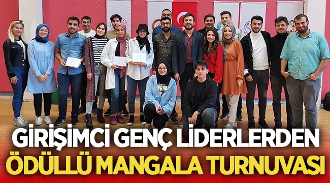 Afyonkarahisar Girişimci Genç Liderler'den ödüllü Mangala Turnuvası!