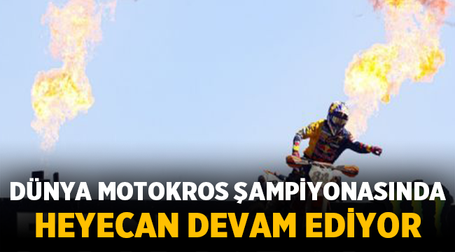 Dünya Motokros Şampiyonası Afyon'da devam ediyor!