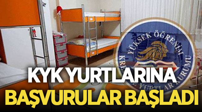 Öğrenci yurtlarının yeni dönem başvuruları başladı