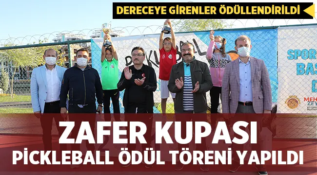Sadece Afyon'da olan Pickleball'da turnuva sona erdi