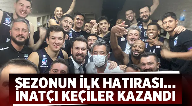 Sezonun İlk hatırası! Gaziantep Basketbol 85-86 HDI Sigorta Afyon Belediyesi