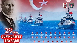 29 gemiyle 29 limanda Cumhuriyet Bayramı kutlanacak