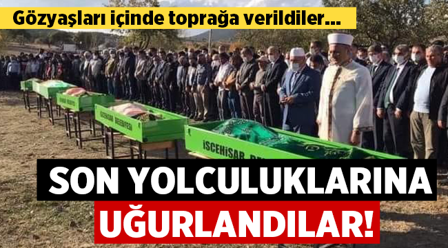 5 öğrenci son yolculuklarına uğurlandı! 