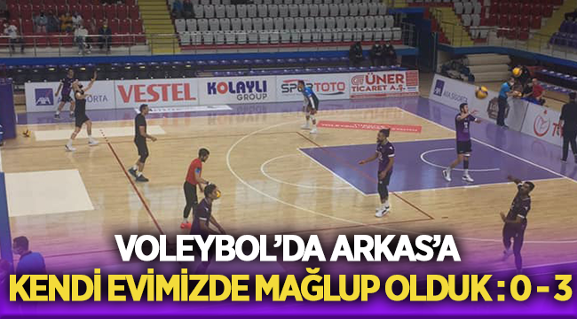 Afyon Belediye Yüntaş, Arkas'a mağlup oldu! 0-3