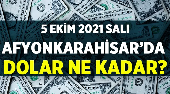 Afyon'da Dolar, Euro ve Sterlin Fiyatları