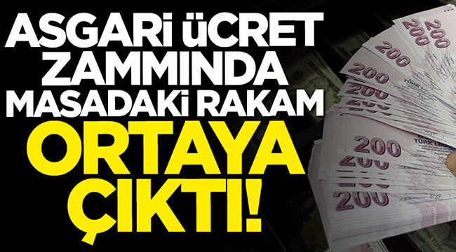 Asgari ücret zammında bu rakam bekleniyor! 