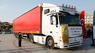 11 tır Demokrasi Meydanı’ndan uğurlandı