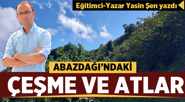 Abazdağı’ndaki Çeşme ve Atlar - Yasin Şen