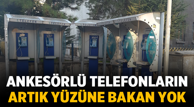 Ankesörlü telefonlar teknolojiye yenik düştü