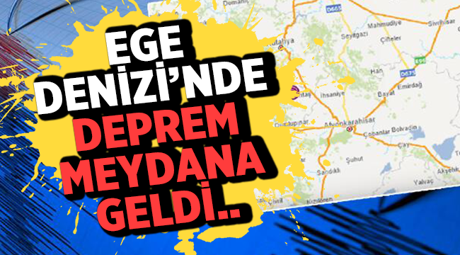 Ege Bölgesinde depremler devam ediyor! 