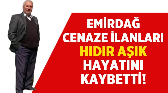 Emirdağ Cenaze İlanları