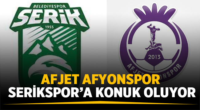 Serikspor– Afjet Afyonspor maçı hangi kanalda, saat kaçta?
