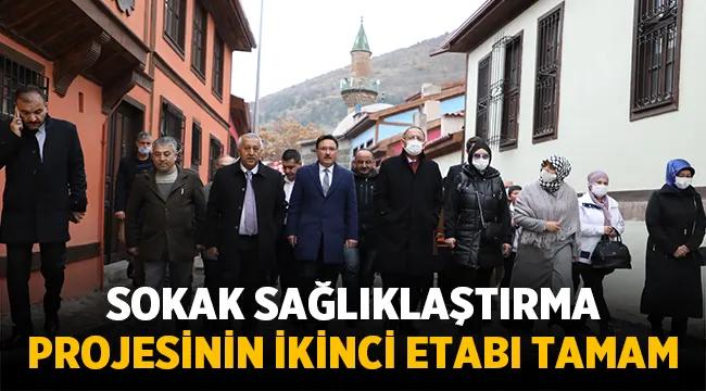 Sokak sağlıklaştırmanın en büyüğü Afyonkarahisar'da hayata geçiyor