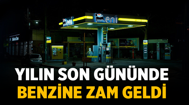2021 yılının son benzin zammı geldi!