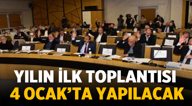 Afyon Belediye Meclisi,4 Ocak'ta toplanacak