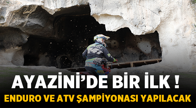 Ayazini'de Türkiye Enduro ve ATV Şampiyonası gerçekleştirilecek