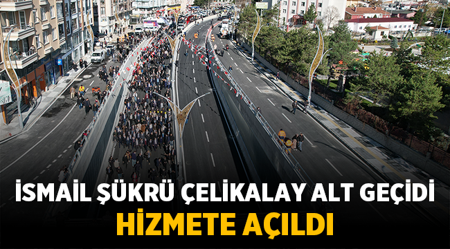Karayolları kavşağı alt geçidi Afyon'a hayırlı olsun! 