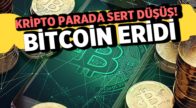 Kripto para bugün ani düşüş yaşadı! 