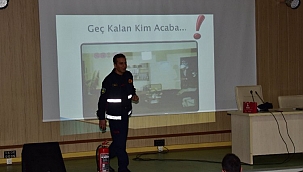 Malatya'da yurttaşların afetlerde yapması gerekenler anlatıldı
