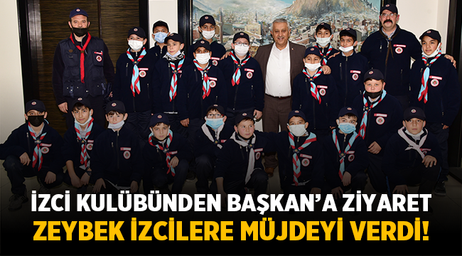 Mehmet Zeybek'ten izcilere müjde! 