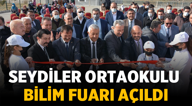 Seydiler'de TÜBİTAK 4006 Bilim Fuarı düzenlendi