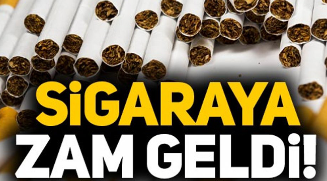 Sigaraya zam geldi! İşte yeni zammın fiyatı.. 