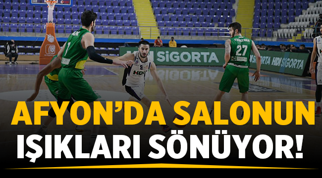 Taraftarlar üzgün! Afyon'da salonun ışıkları sönüyor! 