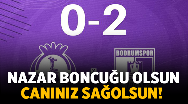 Afjet Afyonspor, Bodrumspor'a yine takıldı! 0-2