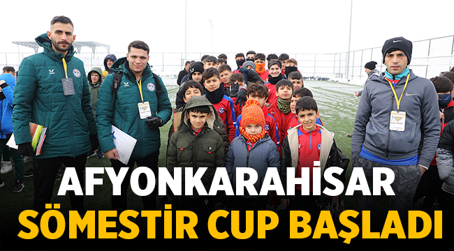 Afyonkarahisar’da yarıyıl tatiline giren çocuklar için turnuva düzenleniyor