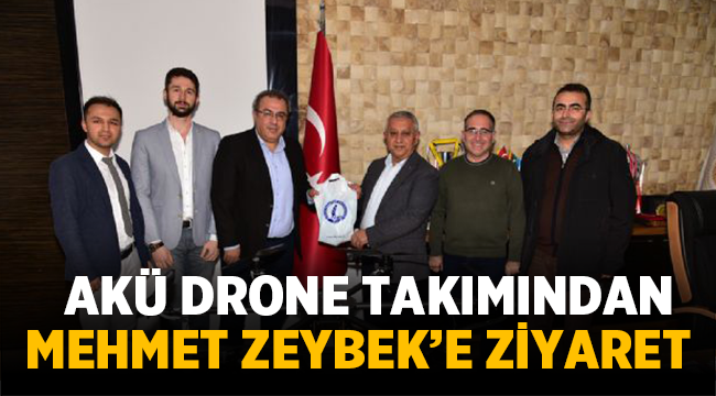 AKÜ Öğretim üyelerinden Başkan Zeybek'e ziyaret!