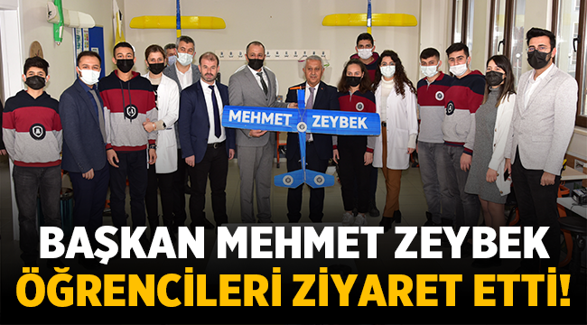 Başkan Mehmet Zeybek, öğrencilerle buluşmaya devam ediyor