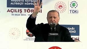 Cumhurbaşkanı Erdoğan Trabzon'da konuştu!
