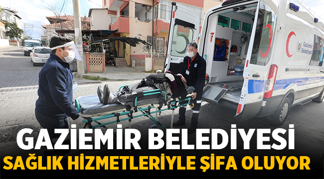 Gaziemir Belediyesi’nin sağlık hizmetlerinden her yıl binlerce kişi faydalanıyor
