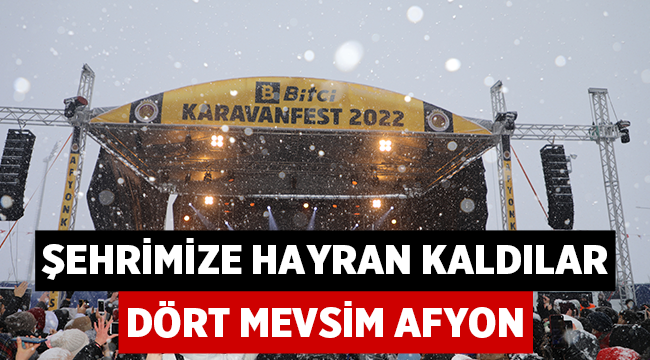 Karavan tutkunları Afyon'da buluştu! 