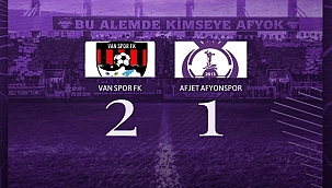Afjet Afyonspor, Van'dan puansız dönüyor! 