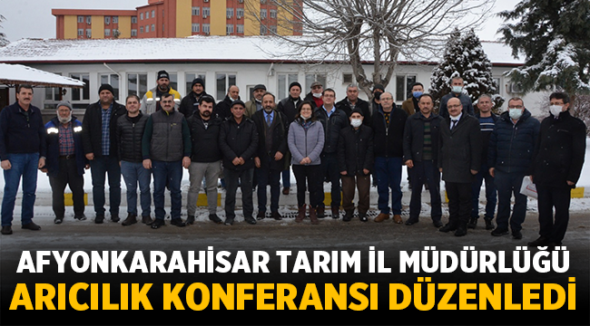 Afyonkarahisar'da 'Sürdürülebilir Arıcılık Konferansı' düzenlendi