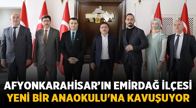 Emirdağ İlçesi Yeni Bir Anaokulu'na Kavuşuyor