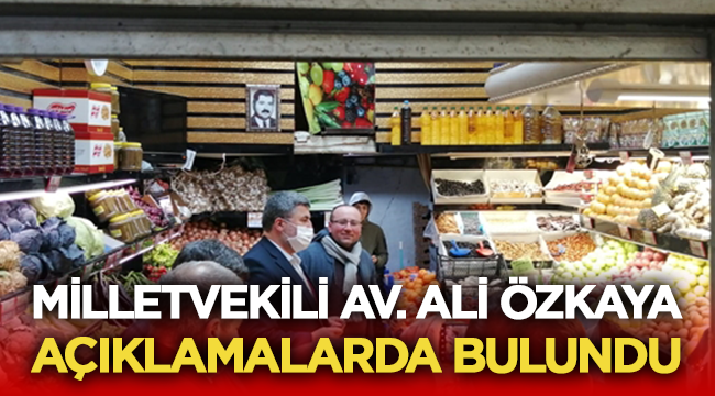 Milletvekili Ali Özkaya Afyon'da açıklamalarda bulundu!