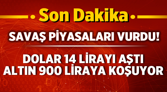 Rusya-Ukrayna kriziyle dolar ve altın fırladı! 