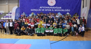 Afyon'da Karate grup müsabakaları sona erdi