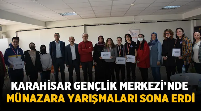 Afyonkarahisar'da Münazara Yarışmaları Sona Erdi
