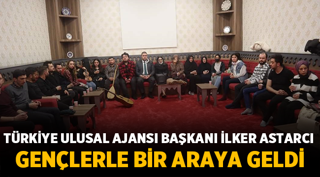 İlker Astarcı, Afyonkarahisar’da gençlerle bir araya geldi