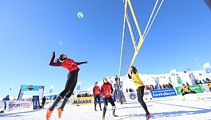 Kar Voleybolu Avrupa Kupası heyecanı Erciyes'te!