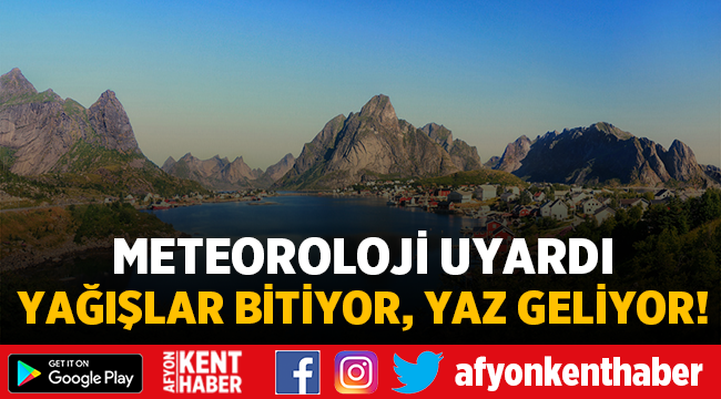 Meteorolojiden yaz müjdesi!