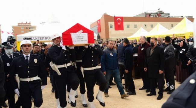 Polis memuru Cemal Bozkurt dualarla uğurlandı