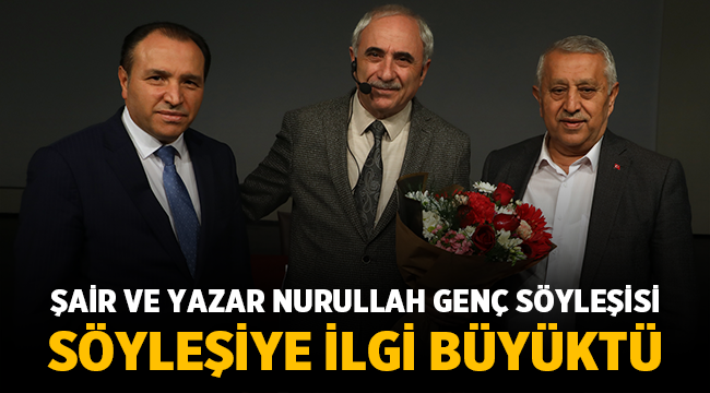 Ünlü şair Nurullah Genç Afyon'da misafir edildi!