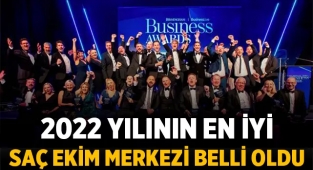 2022 Yılının En İyi Saç Ekim Merkezi Belli Oldu